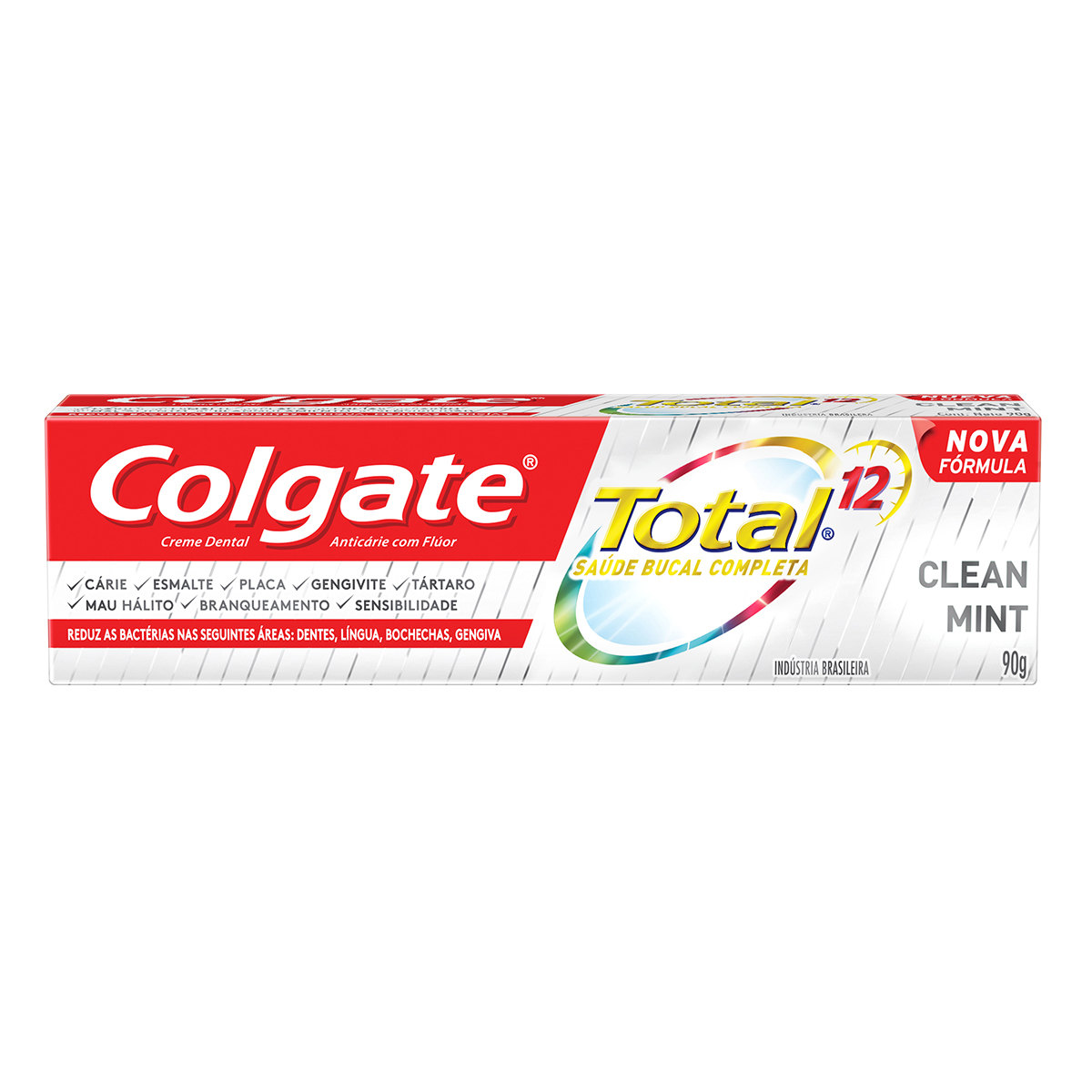 imagem de CREME DENTAL COLGATE TOTAL 12 CLEAN MINT 90GR