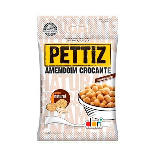 imagem de AMENDOIM PETTIZ CROC NATURAL 120G