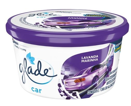 imagem de GLADE GEL CARRO LAVANDA MARINHA 70G