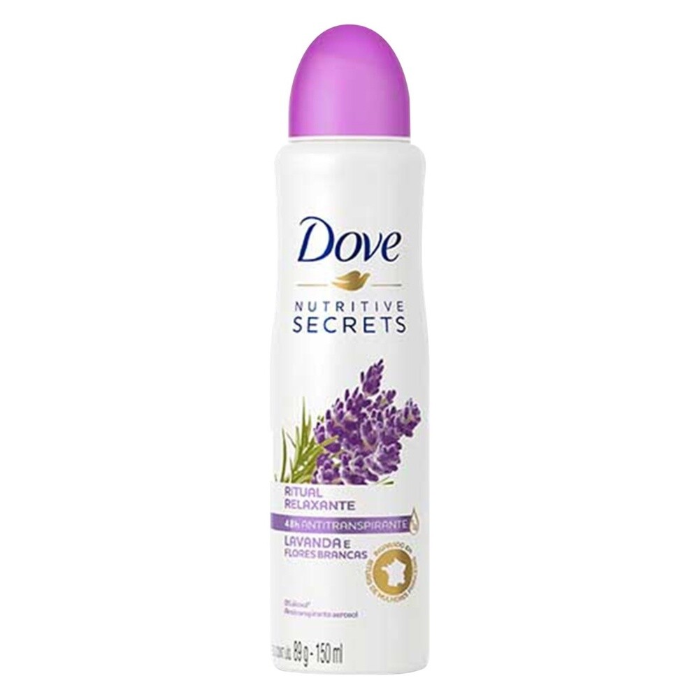 imagem de DESOD DOVE AEROSOL NUT SECRETS LAVANDA 150ML