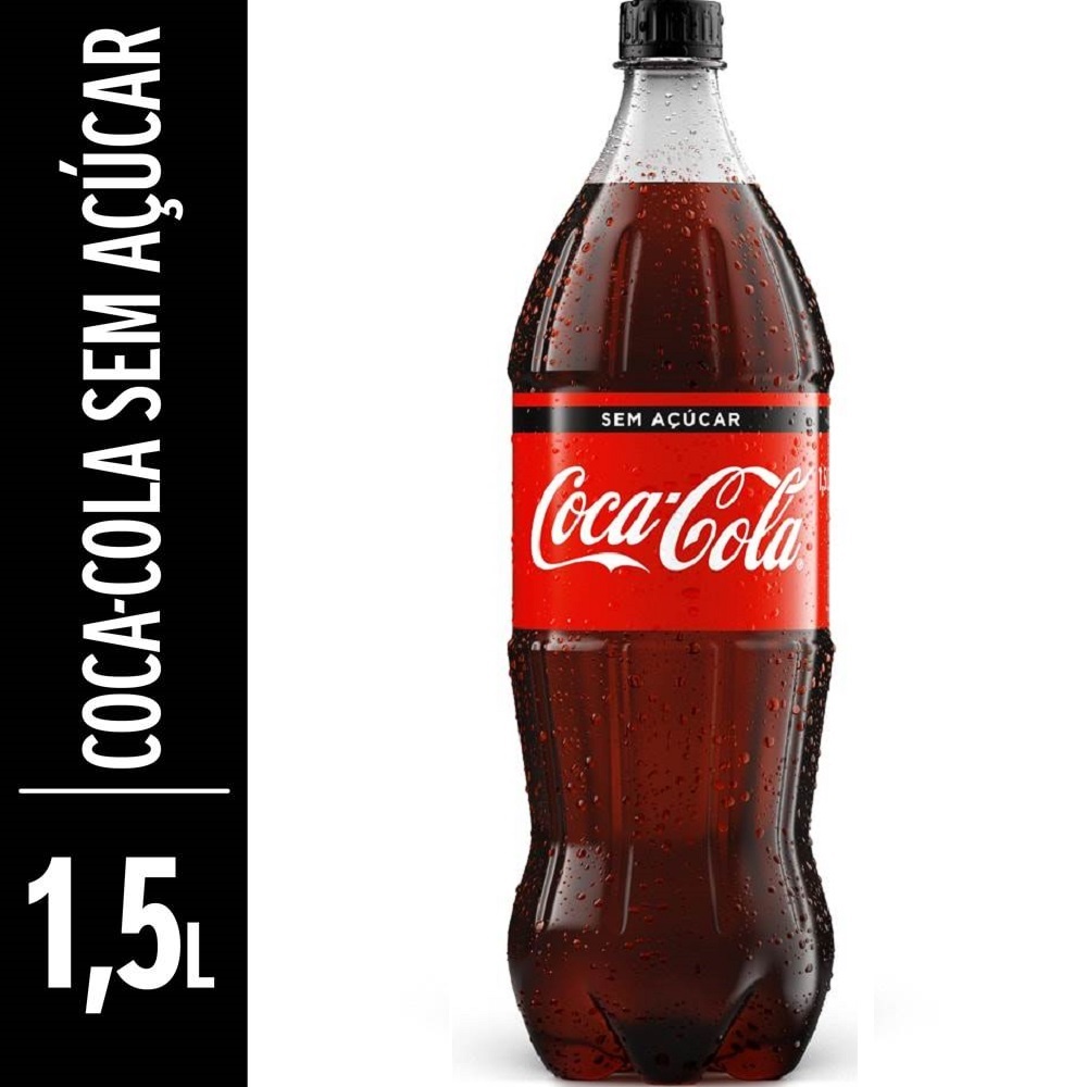 imagem de REFRI COCA COLA ZERO 1,5L