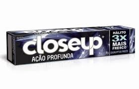 imagem de CREME DENTAL CLOSE UP GEL BLACK EUCAL FREE 90G