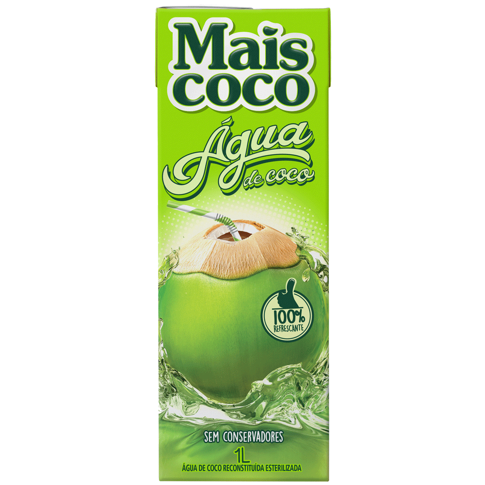 imagem de Água DE COCO MAIS COCO 1L