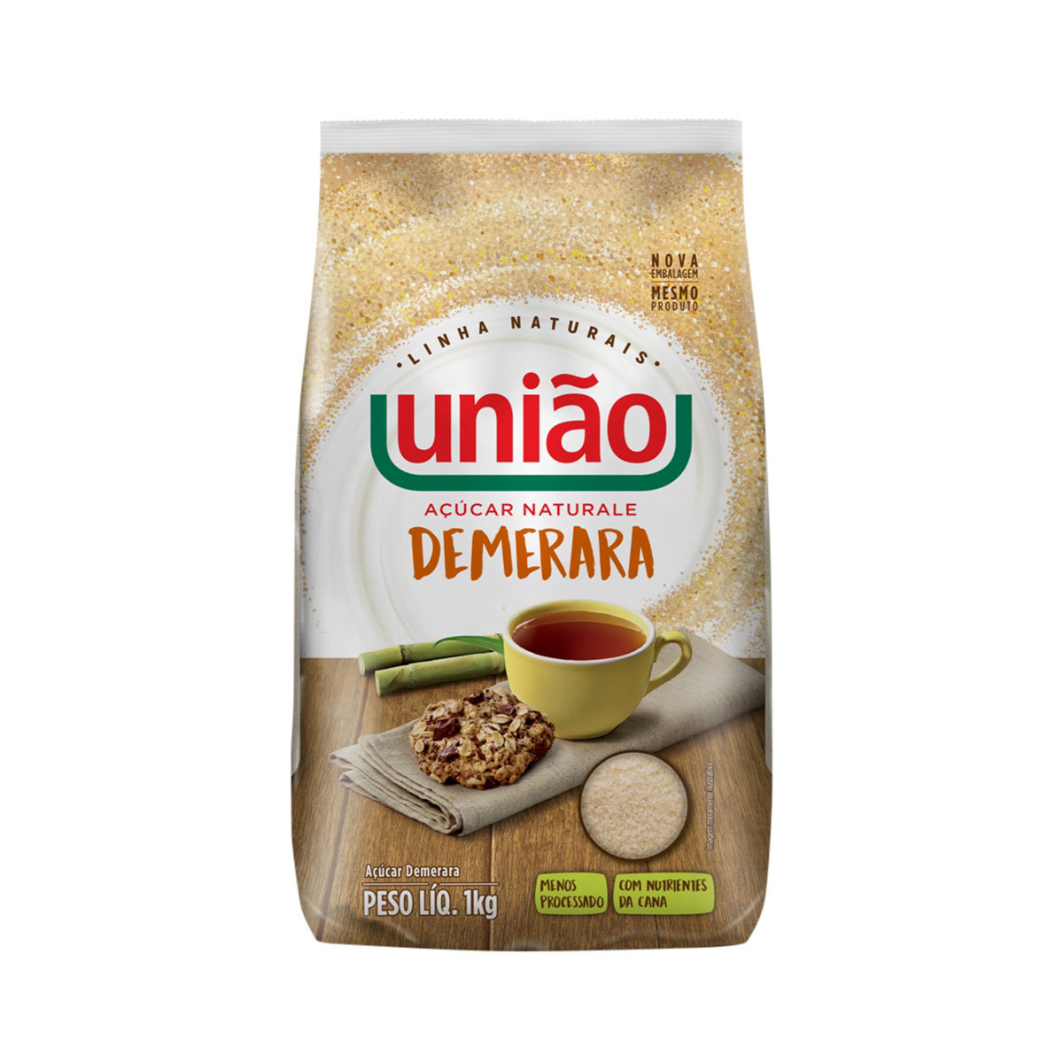 imagem de Açucar DEMERARA União 1KG