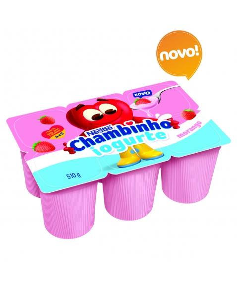 imagem de NESTLE CHAMBINHO POLPA MORANGO 510G