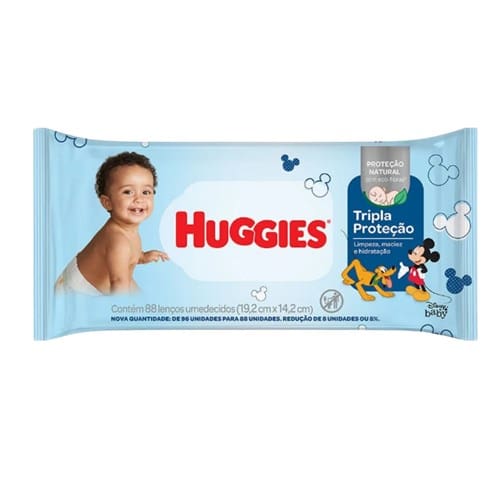 imagem de LENC UMED HUGGIES TRIPLA PROTECAO 88UN