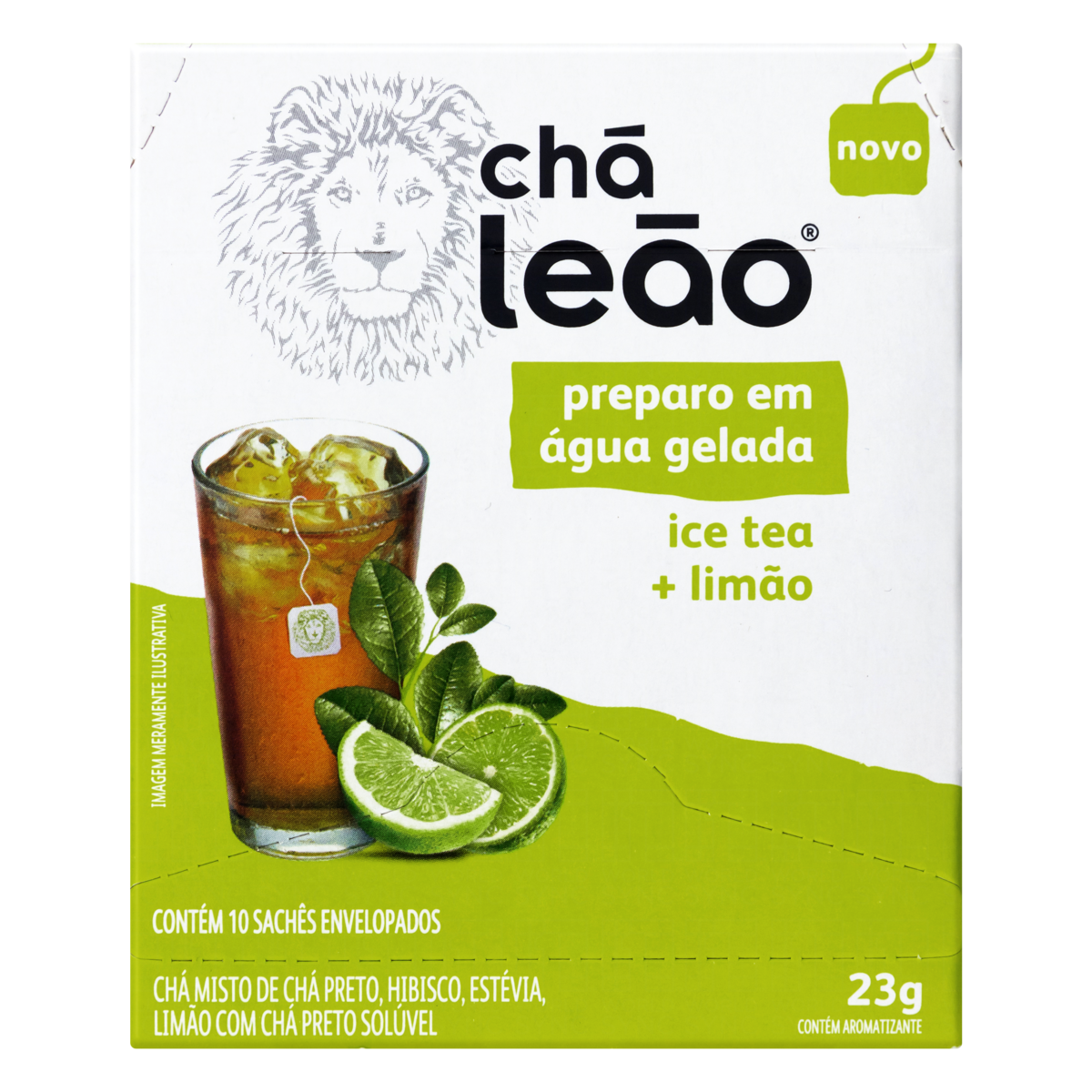 imagem de CHA LEAO ICE TEA + LIMAO 25G