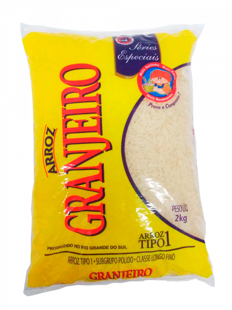 imagem de ARROZ GRANJEIRO T1 2KG