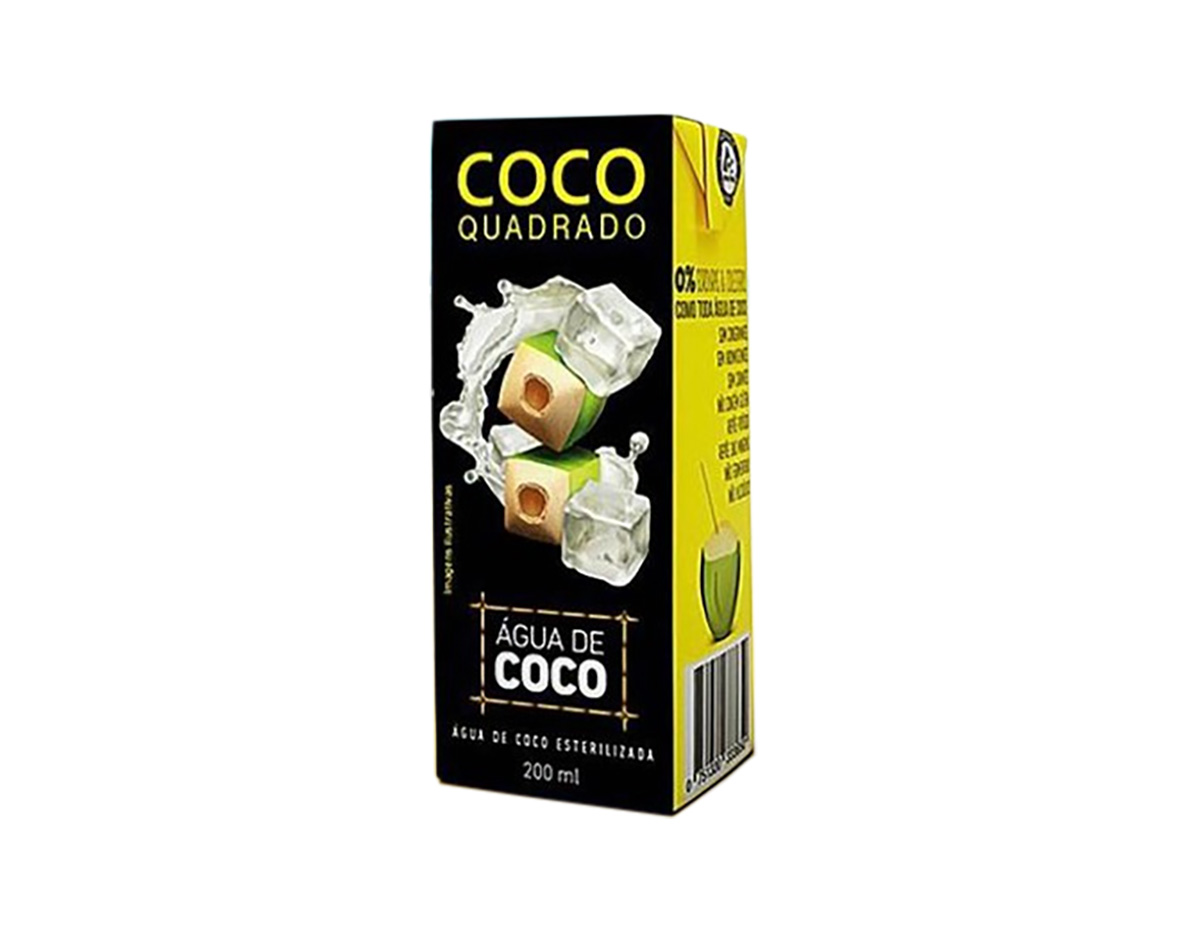 imagem de Água DE COCO QUADRADO 200ML