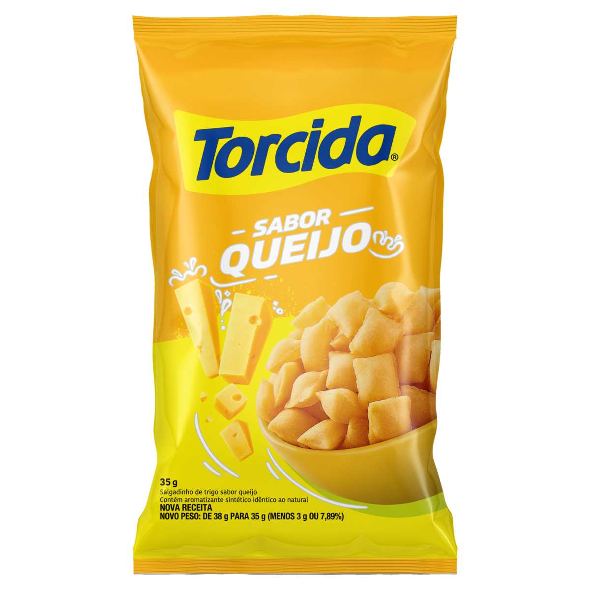 imagem de SALGADINHO TORCIDA QUEIJO 35G