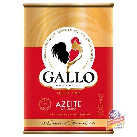 imagem de AZEITE DE OLIVA GALLO LATA 200ML