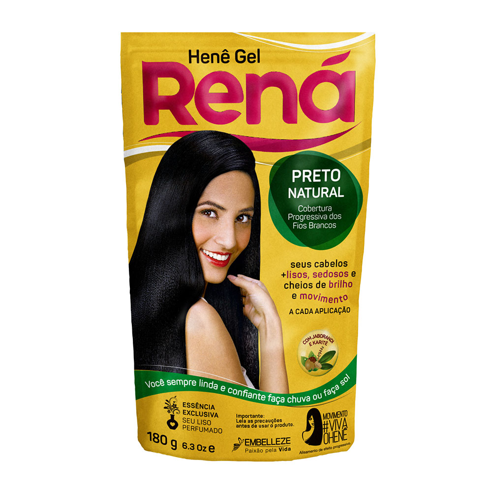 imagem de HENE RENA GEL JABORANDI POUCH 180GR