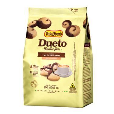 imagem de Biscoito FINO DUETO CAFE com CREME VALE D OURO 200G