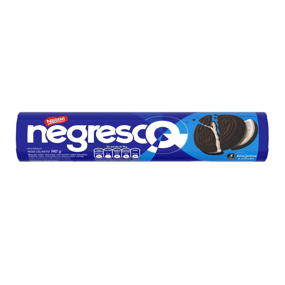 imagem de Biscoito Nestlé NEGRESCO Recheado 90GR