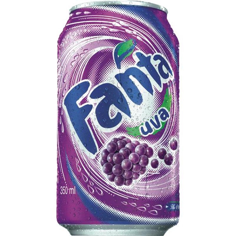 imagem de REFRI FANTA UVA LATA 350ML