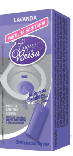 imagem de PASTILHA ADESIVA SAN POLITRIZ LAVANDA com 3