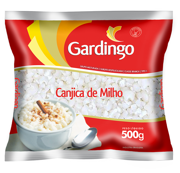 imagem de CANJICA BRANCA GARDINGO 500G