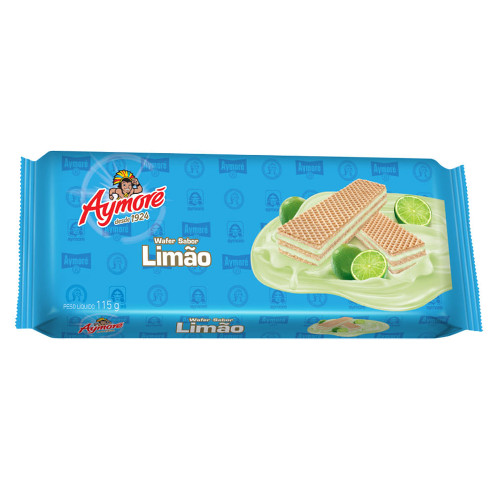 imagem de Biscoito AYMORE WAFER Limão 105GR