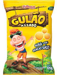 imagem de SALGADINHO GULAO QUEIJO SUICO 120G