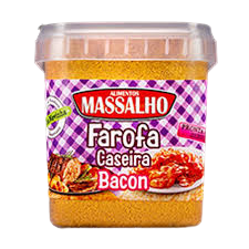 imagem de FAROFA CASEIRA BACON 400G MASSALHO