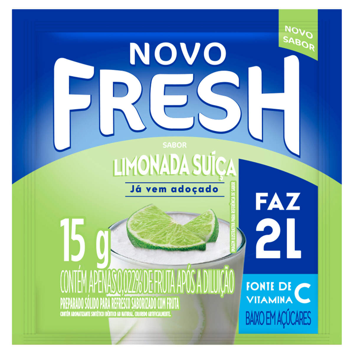 imagem de REFRESCO FRESH LIMONADA SUICA 15G