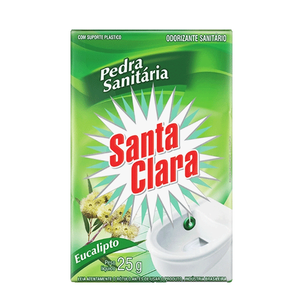 imagem de PEDRA SANITARIA SANTA CLARA EUCALIPITO 25G