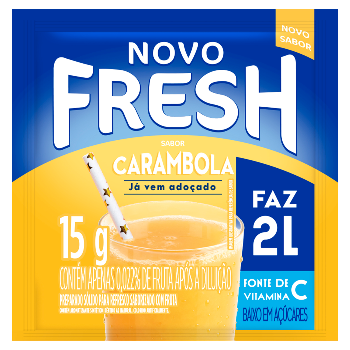 imagem de REFRESCO FRESH CARAMBOLA 15G