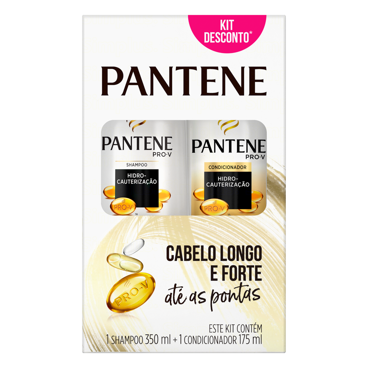 imagem de SH PANTENE HIDROCAUTERIZACAO 350ML + COND 175ML