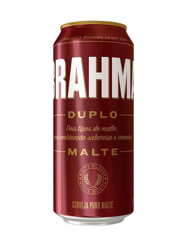 imagem de CERVEJA BRAHMA DUPLO MALTE LATAO 473ML