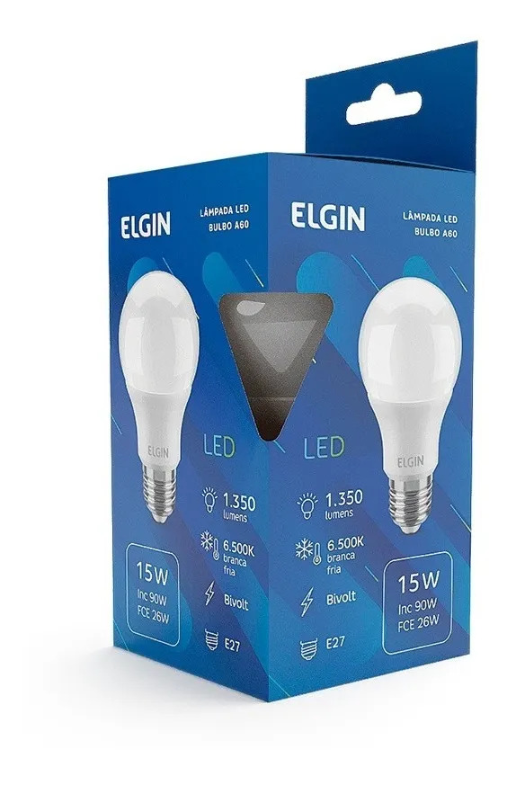 imagem de LAMP ELGIN BULBO BIVOLT LED 15W