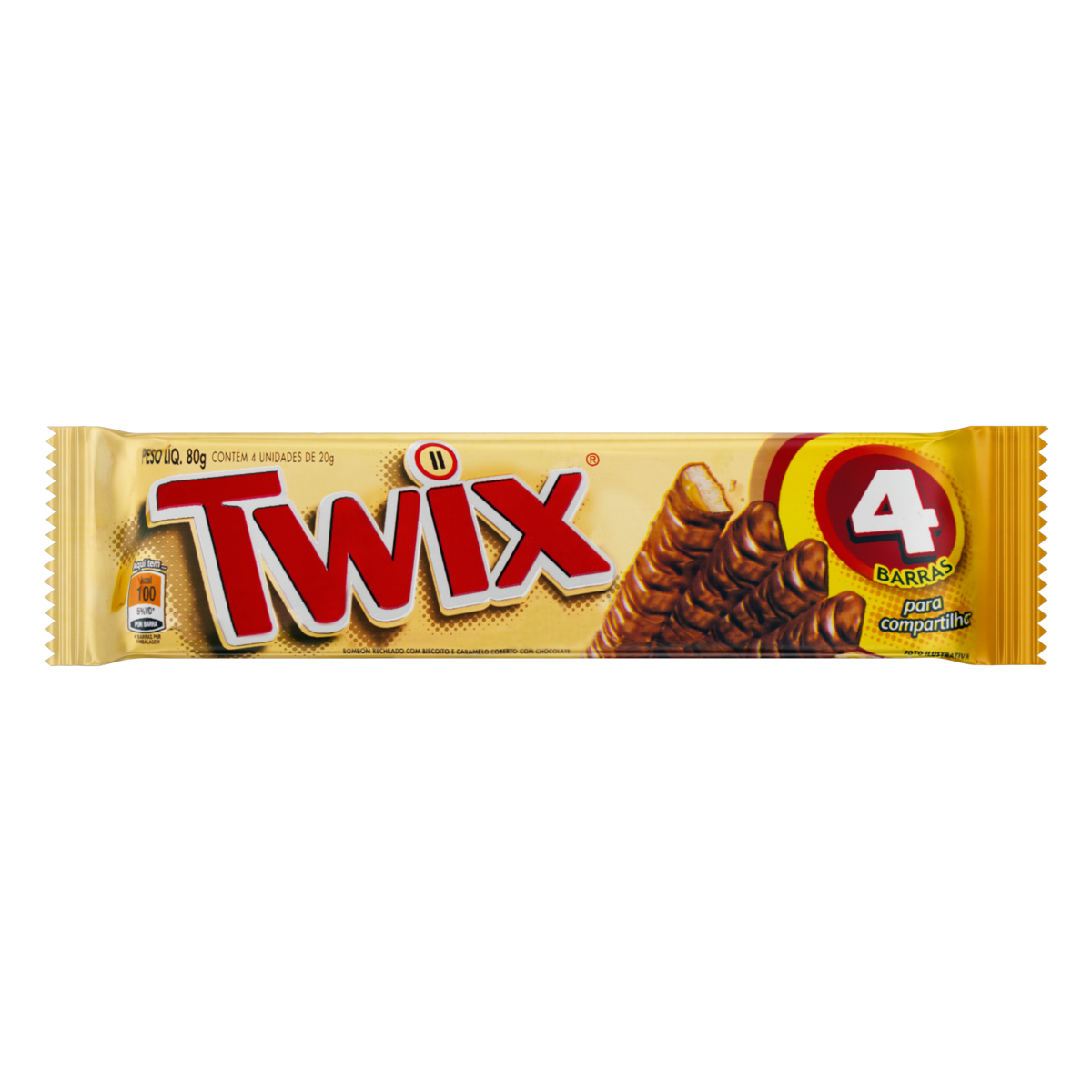 imagem de Chocolate TWIX ORIGINAL 80G