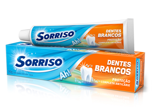 imagem de creme DENTAL SORRISO DENTES BRANCOS 120G