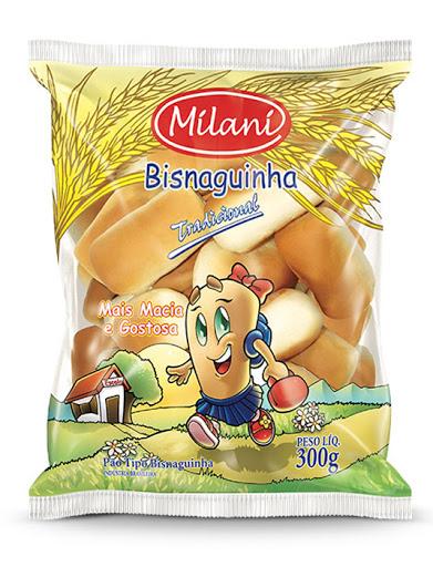 imagem de PAO BISNAGUINHA TRADICIONAL MILANI 250G