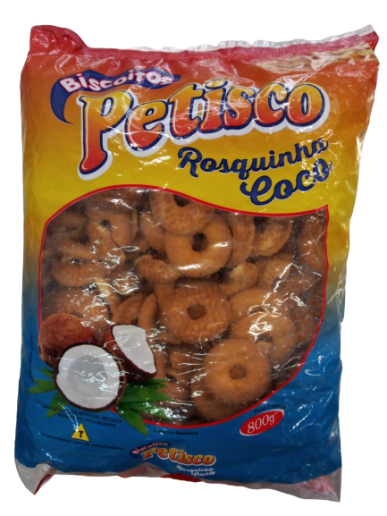 imagem de ROSQUINHA PETISCO COCO 800G