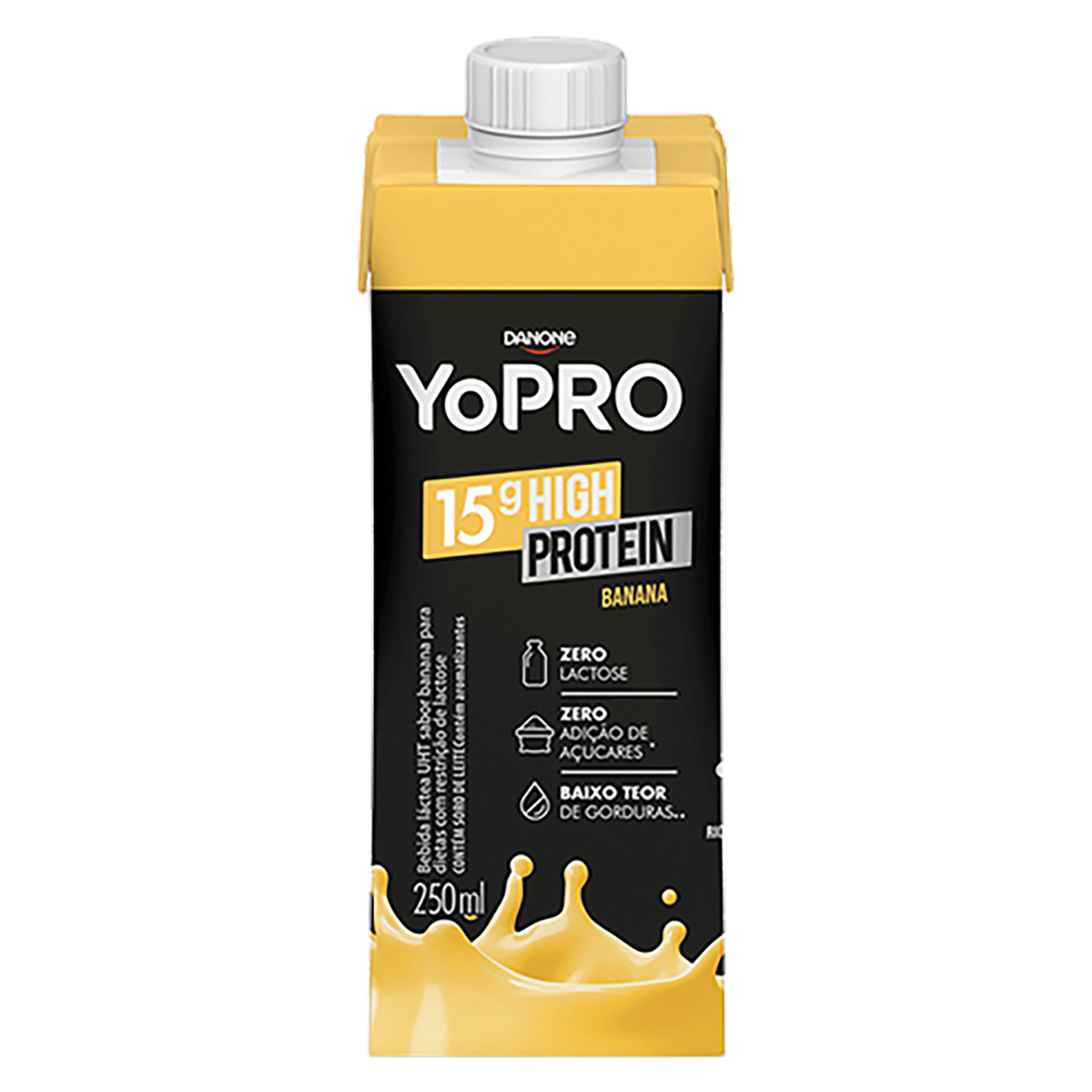 imagem de BEBIDA UHT YOPRO BANANA 250ML