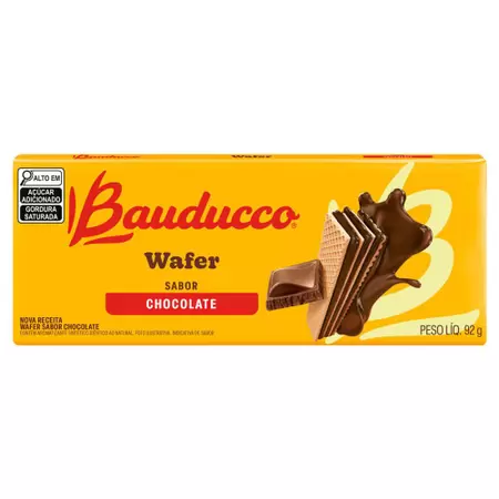 imagem de BISC BAUDUCCO WAFER CHOC 92GR