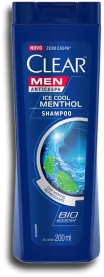 imagem de SH CLEAR ANTICASPA MEN ICE COOL MENTHOL 200ML