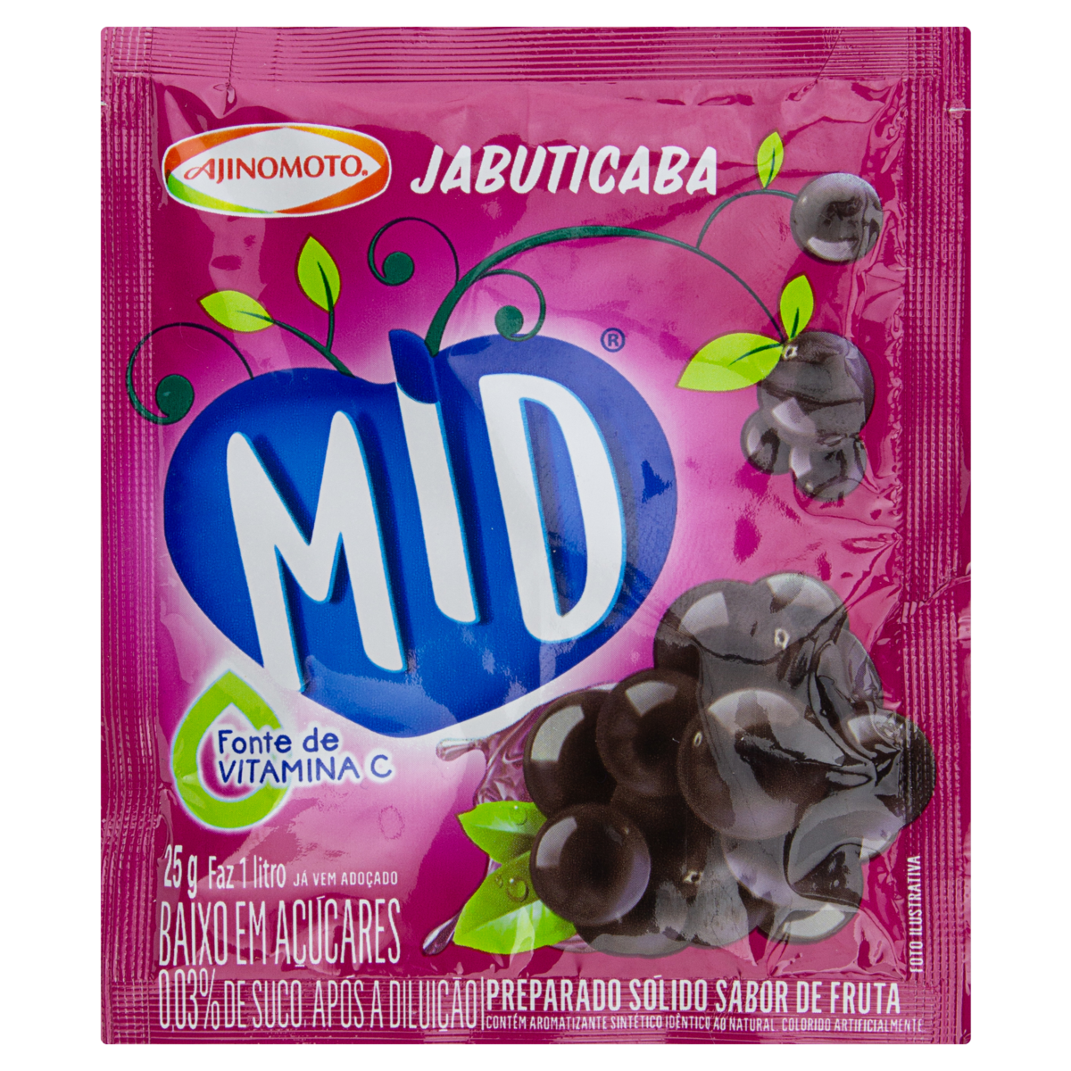 imagem de REFRESCO MID JABUTICABA 20GRS