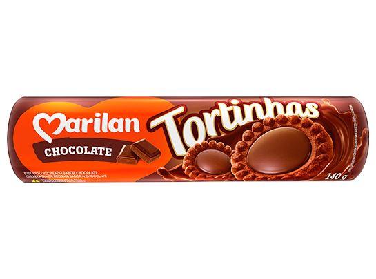 imagem de Biscoito MARILAN TORTINHA CHOCOLATE 140G