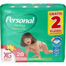 imagem de FRALDA PERSONAL BABY MEGA XG LV28 PG26