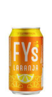 imagem de REFRI FYS LARANJA/PERA LATA 350ML