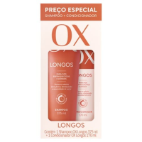 imagem de KIT OX SH 375ML + COND 170ML LONGOS