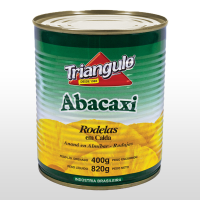 imagem de DOCE DE ABACAXI TRIANGULO RODELA LT 400G