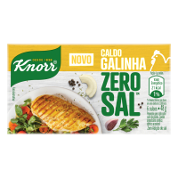 imagem de CALDO KNORR GALINHA ZERO SAL 48G