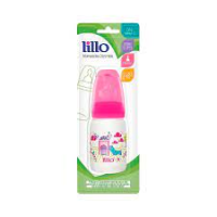 imagem de MAMADEIRA LILLO DIVERTIDA 120ML TAM.1 ROSA