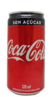 imagem de REFRI COCA COLA ZERO LATA 220ML