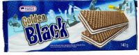 imagem de Biscoito WAFER GOLDEN BLACK BAUNILHA 140G