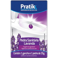 imagem de PEDRA SANITARIA PRATIK LAVANDA 35GR