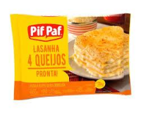 imagem de LASANHA PIF PAF QUATRO QUEIJOS 600G