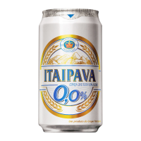 imagem de CERVEJA ITAIPAVA ZERO LATA 350ML